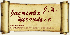 Jasminka Mutavdžić vizit kartica